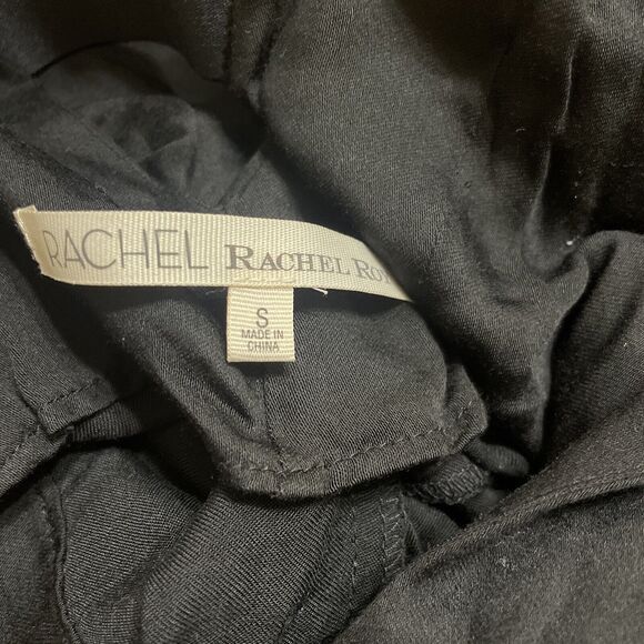 rachel roy, new with tags, black jumpsuit, size small, Wide Leg, V Neck - Picture 6 of 8